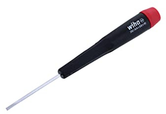 Wiha 96020 Slotted Screwdriver with Precision Handle, 2.0 x 40mm