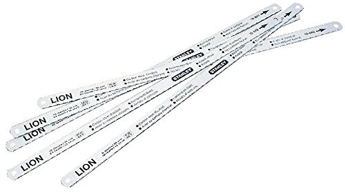 Carte 2 lame de scie à métaux Flexible Lion 8-10-12 Dents - 0-15-801 - Stanley