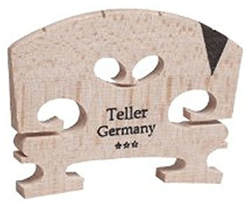 Aubert Teller Germany V-Einsatz Halbmontierte Violinenbrücke 4/4, Musikinstrumente, 9142-44