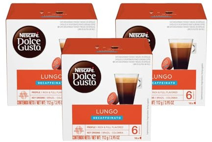 Dolce Gusto Nescafé Lungo Décaféiné 112G
