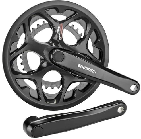 Shimano Unisex – Erwachsene A070 Kettenradgarnitur, Schwarz, Einheitsgröße