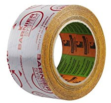 Ruban adhesif jointage pare vapeur 25m x 60mm blanc imprime