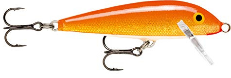 Rapala Nedräkningsdrag flytande balsa sötvatten | Handgjord balsakonstruktion - flytande sötvattensdrag - storlekar 5 till 11 cm - naturliga färger - tillverkad i Estland