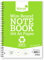 Silvine 104 Page A4 Everyday Recycled Wirebound Notebook, White, Ruled 8mm Feint