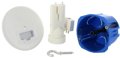 Point de centre DCL diamètre 67mm profondeur 50mm + Fiche-douille E27