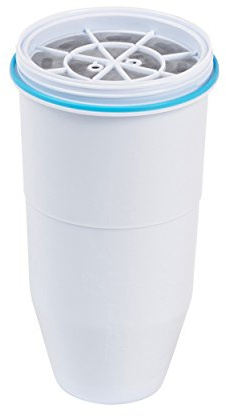 Zerowater 5-Stage Water Filter Replacement, NSF Certified to Reduce Lead, Other Heavy Metals and PFOA/PFOS, 1-Pack,White