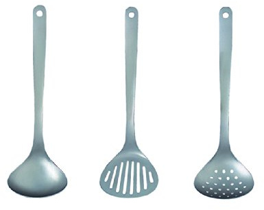 Sori Yanagi S [Turner, kitchen tools Sukinma ladle 3pcs 312009] (Japan Import) by Sori Yanagi