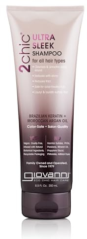 Giovanni pelo productos de cuidado 2 Chic queratina y aceite de argán Champú 235 ml