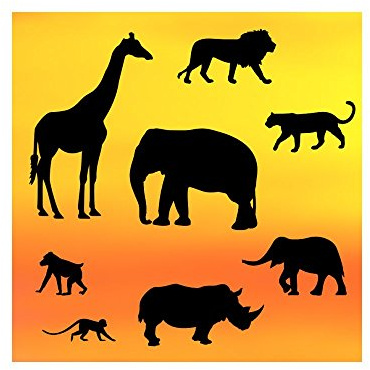 Patchwork Cutters - Safari Silhouette Set