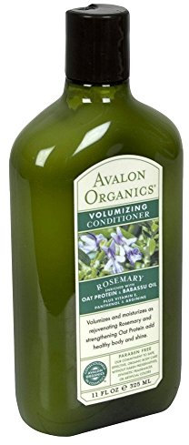 Pack of 2 x Avalon Organics Volumizing Conditioner with Wheat Protein and Babassu Oil Rosemary - 11 fl oz