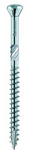 200 Terrassenschrauben EDELSTAHL GEHAERTET VA TX25 5x60 mm Bankirai Hapatec C1