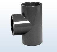 TE en PVC 90° egale manchon 50 mm