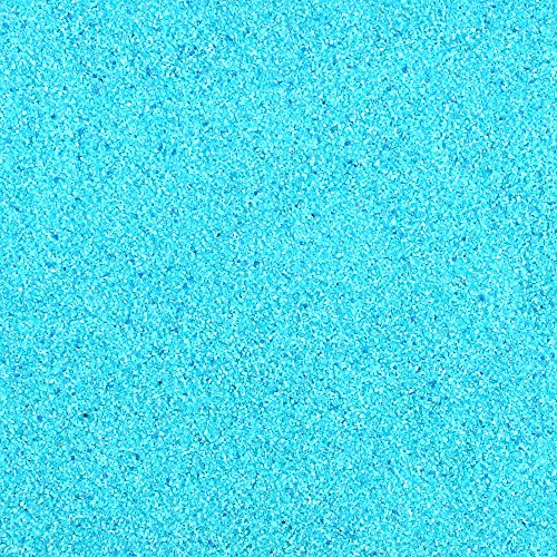 Dekosand / Farbsand (0,1 - 0,5 mm), 1 kg, türkis