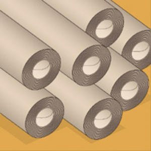 Padfelt Paper Carpet Underlay 1mx100m