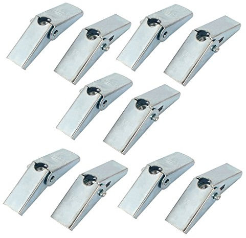 sourcing map 74 mm Longueur du filetage M10 à ressort Mur creux Anchor Écrous