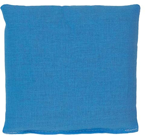 Bio-Dinkelkissen 12x12cm hellblau - Wärmekissen & Kältekissen - Bio-Dinkel Körner-Kissen