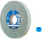 PFERD Schleifbockscheibe CARBIDE, 200x25x51mm, SiC 80, 39009727 – Weiche, aggressive Schleifscheibe für harte Materialien, z. B. Hartmetall, mit Reduzierhülse (32mm)