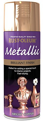 Rust-Oleum AE0120003E8 400ml Brilliant Metallic Bright Copper