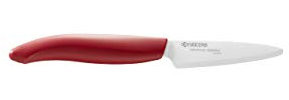 KYOCERA Kitchen Products FK-075WH-RD FK-075 WH-RD EU Küchenmesser, Keramik, rot