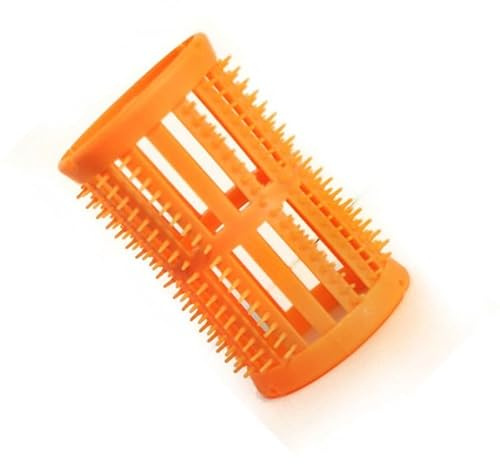 Head Jog Plastic Hair Rollers With Pins Volume Rollers For Curling & Styling Hair. Heat Free Salon Styled Heatless Curls Suitable For Wet Or Dry Hair. Rollers For Long & Short Hair.