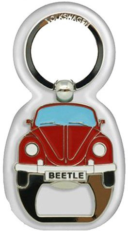 Brisa 68495-000 VW Beetle Key Ring, Red