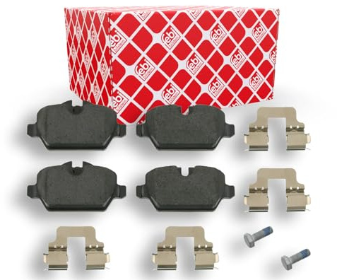 febi bilstein 16560 Brake Pad Set with fastening material, 1 unit