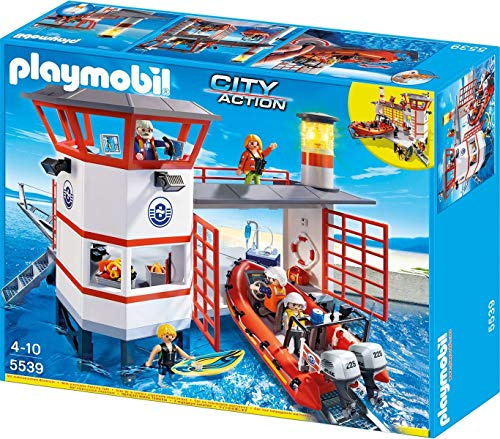 PLAYMOBIL 5539 - Küstenwachstation mit Leuchtturm
