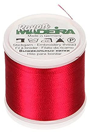 Madeira Rayon No.40 Maschinenstickgarn, 200 Meter Länge, #1186 Rosa