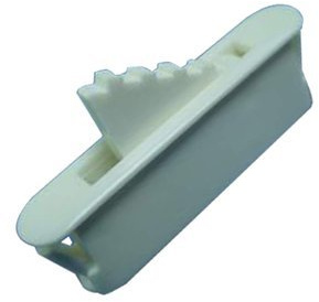 Set of 6 pcs White Window Sash Vent Stops 1712WHITE