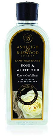 Ashleigh & Burwood Rose & White Oud 500 ml Lamp Fragrance – Luxurious Oud, Rose & Amber with Air-Purifying Catalytic Action