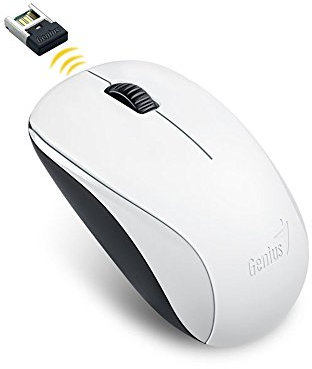 Genius NX-7000 Bluetrack/Bluetrace, Radio Transfer, PC Mouse, PC/Mac, 2 Ways White