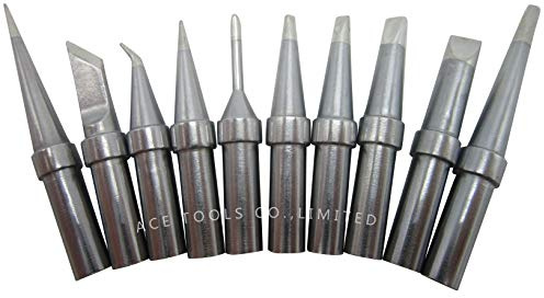 Bitte wählen Sie 10 PCS Weller ET -Lötspitzen für WES51/50, WESD51, pes51/50, LR21 gelötetem Eisen Spitze, ETS/L/KN/T/U/R/A/B/C/D verlassen Nachricht (China Made Marke Ace)