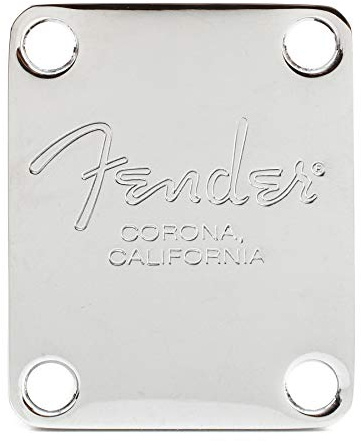 Fender 099-1446-100 Neckplatta American Series Basses 4 Bolt Chrome