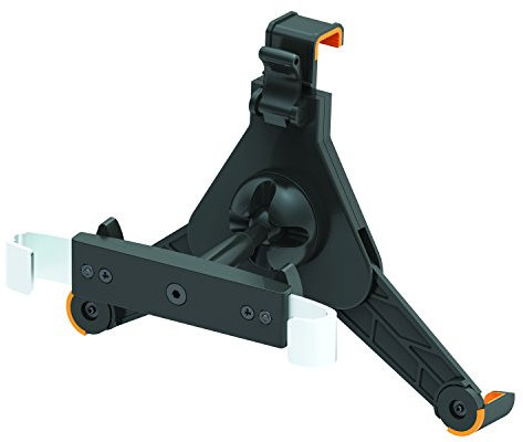 Rhombutech Universal Tablet Auto/KFZ Halterung für die Kopfstütze - von 8,9 bis 10,4 Zoll - Winkel verstellbar für iPad/Galaxy Tab usw - mit & ohne Case nutzbar (8,9 bis 10,4 Zoll)