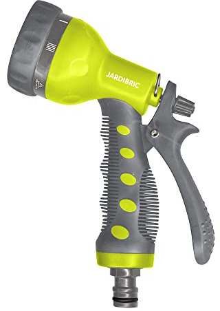 Jardibric - Pistolet Arrosage 7 Jets - Buse Réglable - Poignée Ergonomique - Jardin et Terrasse