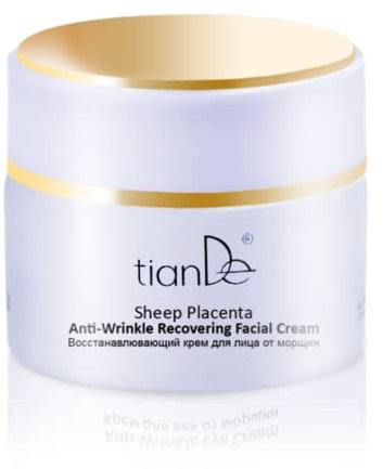 Crema Viso Rigenerante Antirughe con Estratto di Placenta, TianDe 10303, 50g, Cura rigenerante, Migliora il metabolismo e le funzioni barriera della pelle, ripristinandone la resistenza e l'elasticità