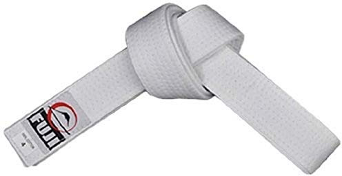 FUJI – Sports Belt, All-Purpose Durable Belt for Martial Arts, Judo, Karate, and MMA, White, 3
