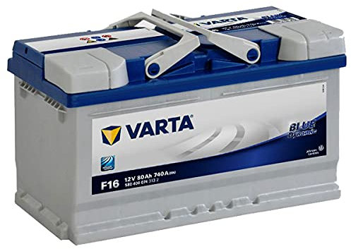 Varta Blue Dynamic F16 Batterie Voitures, 12 V 80Ah 740 Amps (En)