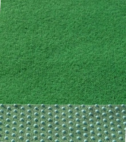 Eulberg Kunstrasen Rasenteppich mit Noppen angenehm weich Farbe grün in verschiedenen Größen (400 x 150 cm)
