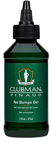 Clubman Pinaud Razor Bumps Stopper Gel – Razor Bump Treatment for Men, Aftershave Gel for Ingrown Hairs, Shave Bumps & Razor Burn – 4 fl oz, 1-Pack