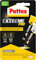 Pattex Extreme Pro, adhesivo extra fuerte multiusos y multimaterial, pegamento epoxi bicomponente de uso universal, pegamento instantáneo (2 min) transparente, 2 x 11 ml