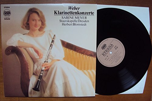 Konzert für Klarinette und Orchester No. 1 op. 73, Concertino für Klarinette und Orchester op. 26, Konzert für Klarinette und Orchester No. 2 op. 74. Sabine Meyer, Hebert Blomstedt. Digital Recording Stereo
