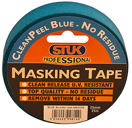 UltraTape Blue Masking Tape 50mm X 25m (1)