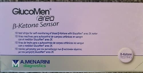 Strisce reattive per test del chetone Beta Glucomen LX (x10)