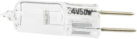 Higuchi JC 5521 - 50 Watt 24 Volt Halogen Bi-Pin Light Bulb, GY6.35 Base