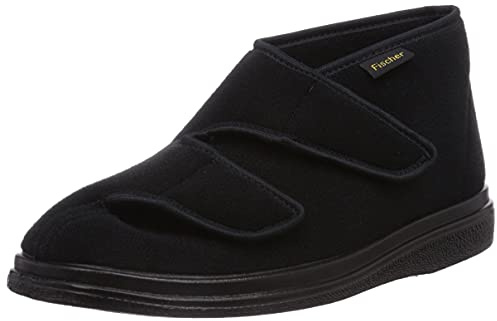 Fischer unisex orto höga tofflor, Svart svart 222-37 EU X-Weit