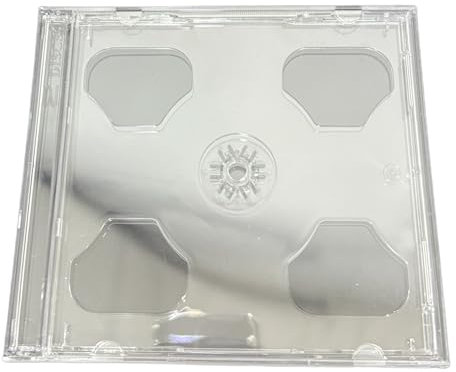 10 CD/Dvd Double Jewel Cases klar dragontrading ® Profi Qualität