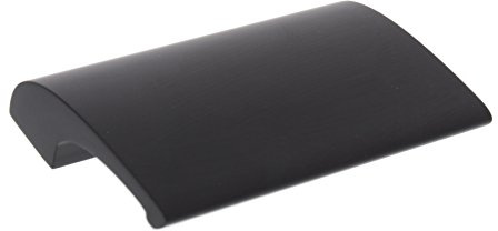 ToniTec Balkontürgriff außen ALU Ziehgriff Terrassentürgriff Modell Oskar in der Farbe Schwarz Matt inkl. Schrauben