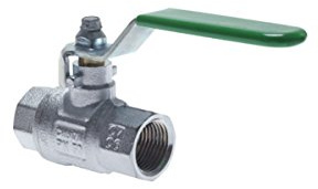 Kugelhähne für Trinkwasser DVGW & KTW geprüft, EN 13828 Wasserhahn Ventil (Rp 1/4)