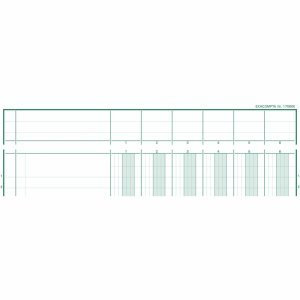 Exacompta Spaltenbuch A4 Karton mit Kopfleiste 6 Spalten 40 Blatt
